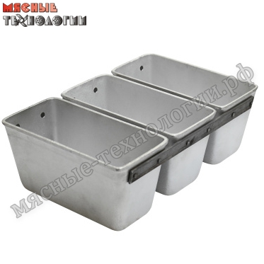 Хлебная форма 3Л7 (3 секции) Хлебная форма 3Л7 (3 секции)