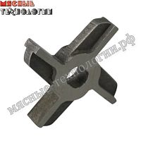 Нож крестовой без бурта для мясорубок МИМ-150, ТМ-12