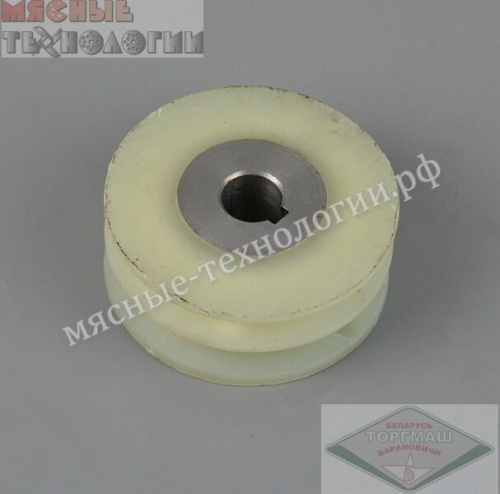 Шкив на вал электродвигателя D-14 мм для МПР-350М-02 (арт. МПР-350М.01.06.00-01) фото 2