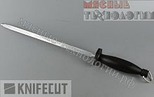 Мусат круглый 25 см с увеличенной гардой KnifeCut 008.1.25