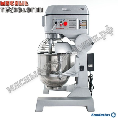 Миксер планетарный Foodatlas Eco B-40BA (40 л, 3 скорости) фото 15