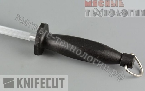 Мусат круглый 25 см с увеличенной гардой KnifeCut 008.1.25 фото 4