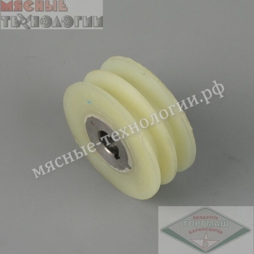 Шкив на вал электродвигателя D-14 мм для МПР-350М-02 (арт. МПР-350М.01.06.00-01) фото 4