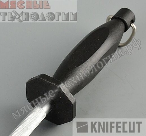 Мусат круглый 25 см с увеличенной гардой KnifeCut 008.1.25 фото 2